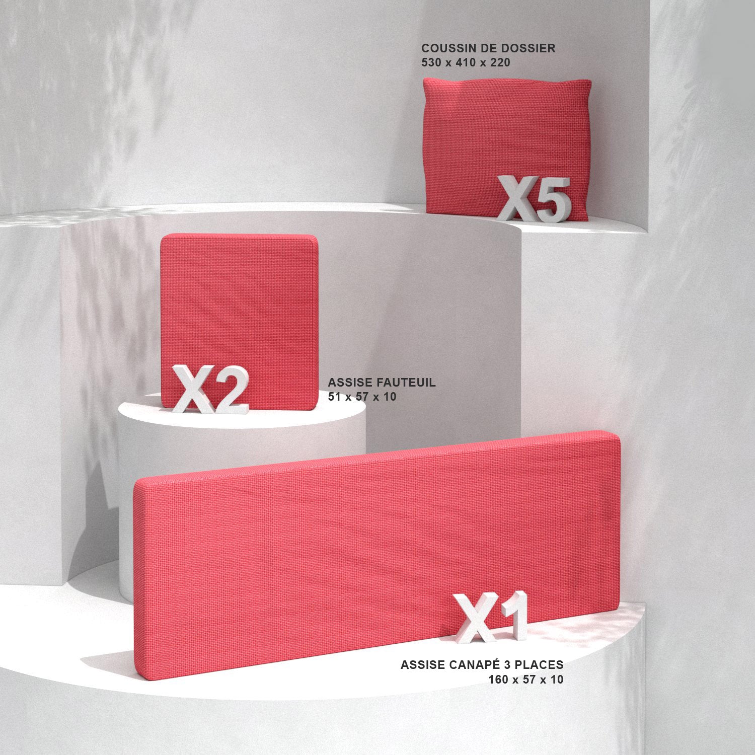 COUSSINSBLOCS5ROUGE Mobellianova