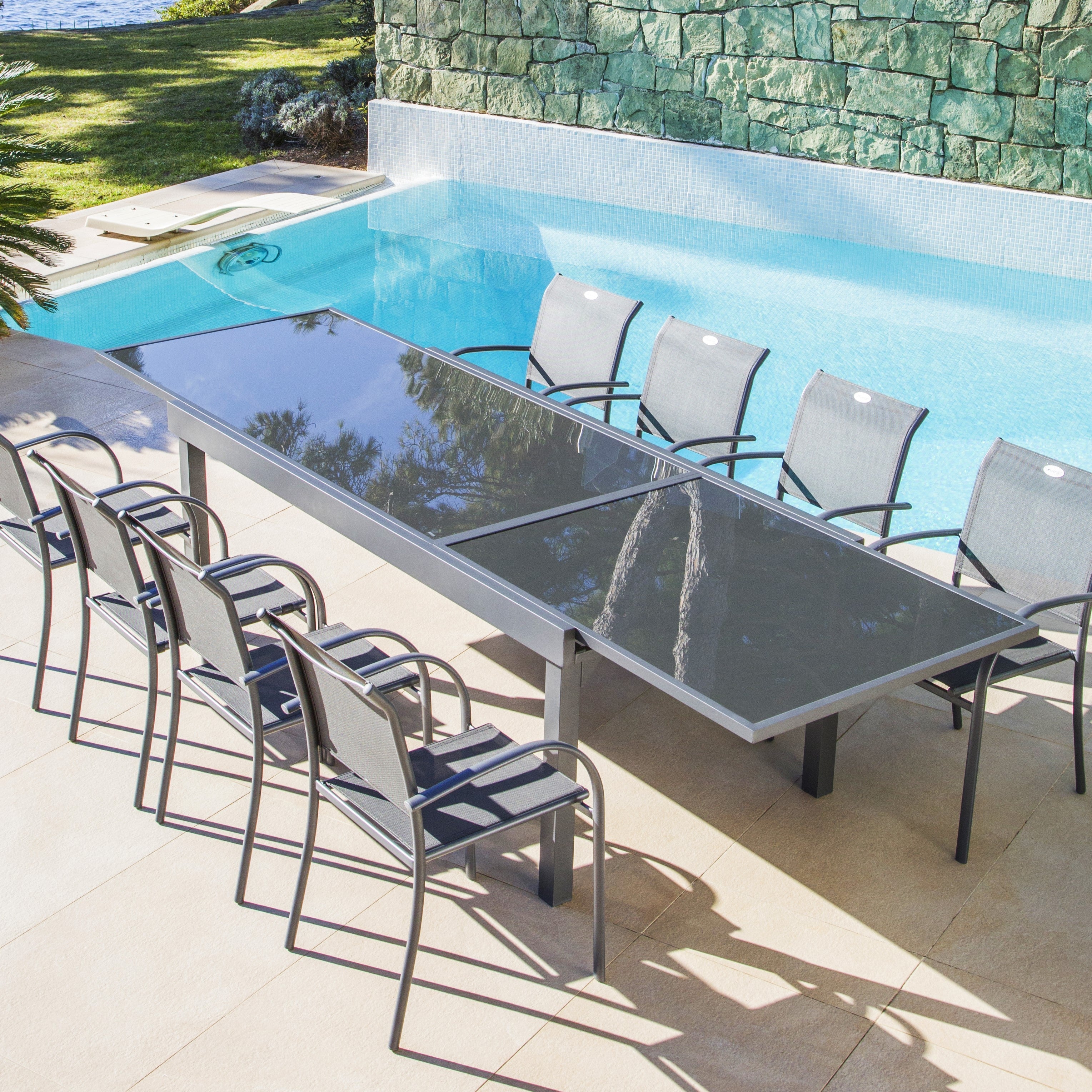 tableanthracite12placesverre Mobellianova